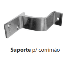SUPORTE P/ CORRIMO